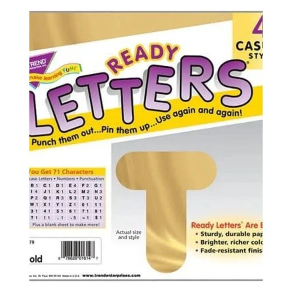 NEW Trend Enterprises Casual Uppercase 4
